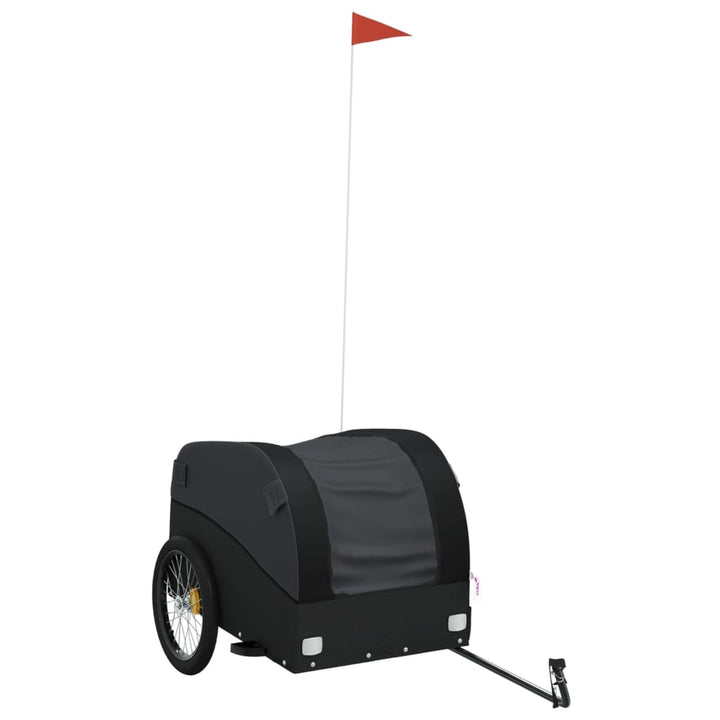 cykelanhænger 45 kg jern sort