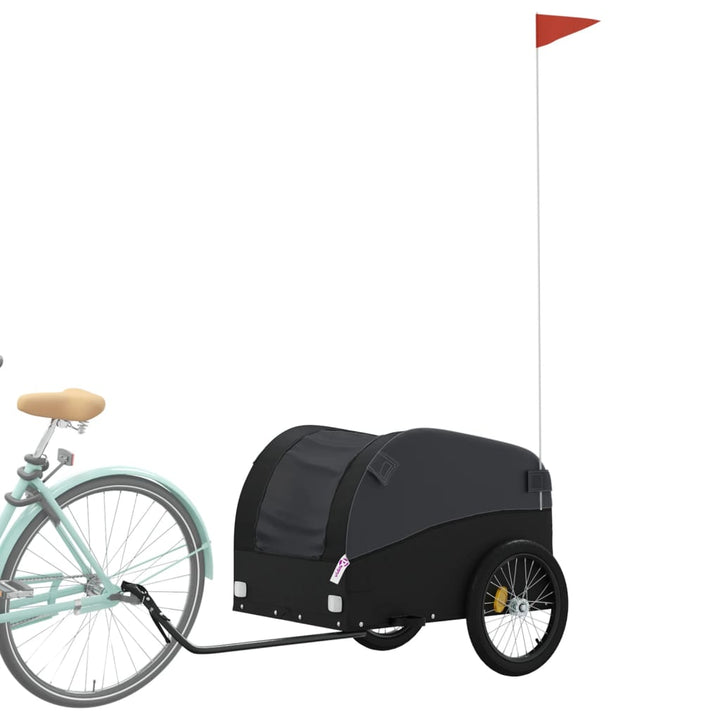 cykelanhænger 45 kg jern sort
