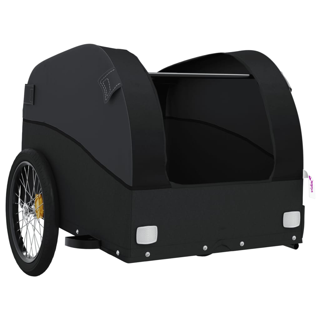 cykelanhænger 45 kg jern sort