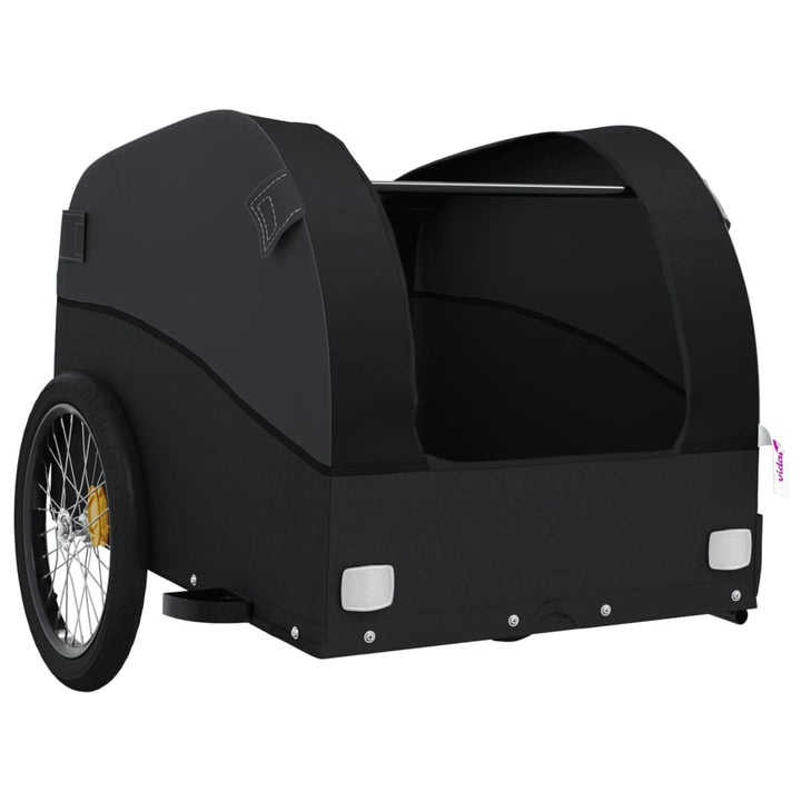 cykelanhænger 45 kg jern sort