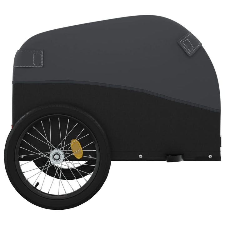 cykelanhænger 45 kg jern sort