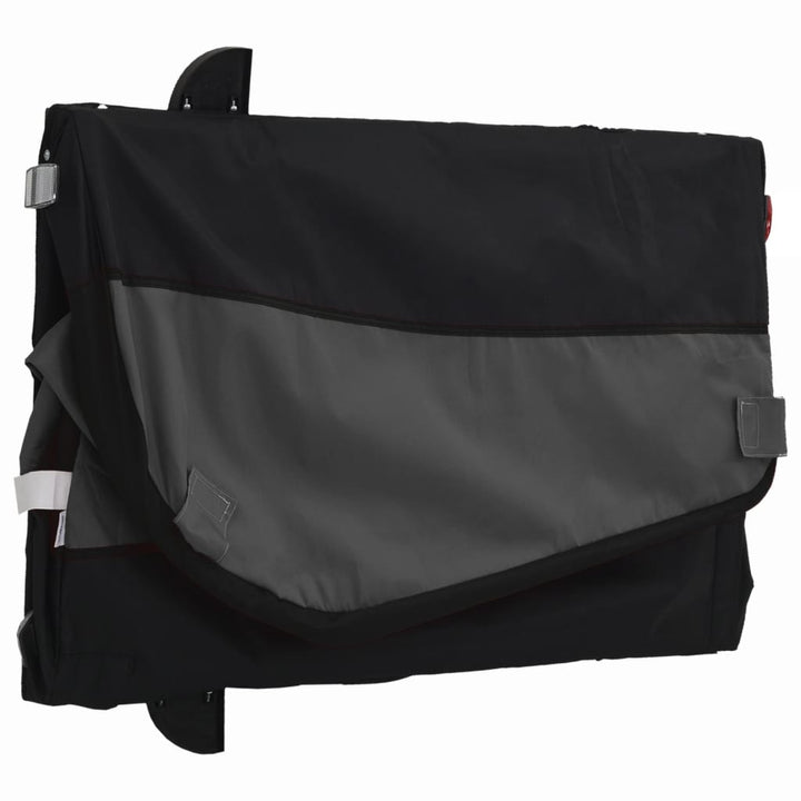 cykelanhænger 45 kg jern sort