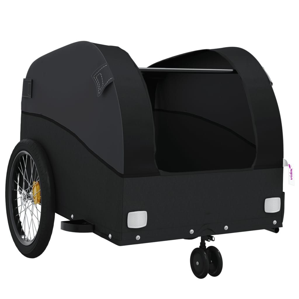 cykelanhænger 30 kg jern sort