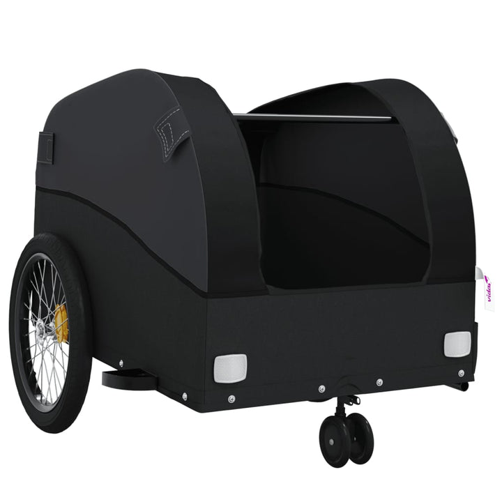 cykelanhænger 30 kg jern sort