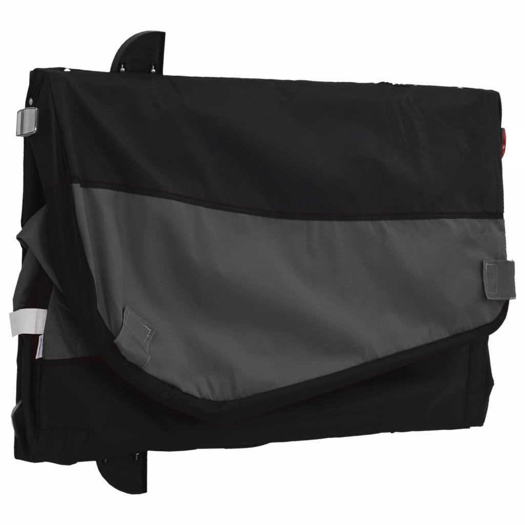 cykelanhænger 30 kg jern sort