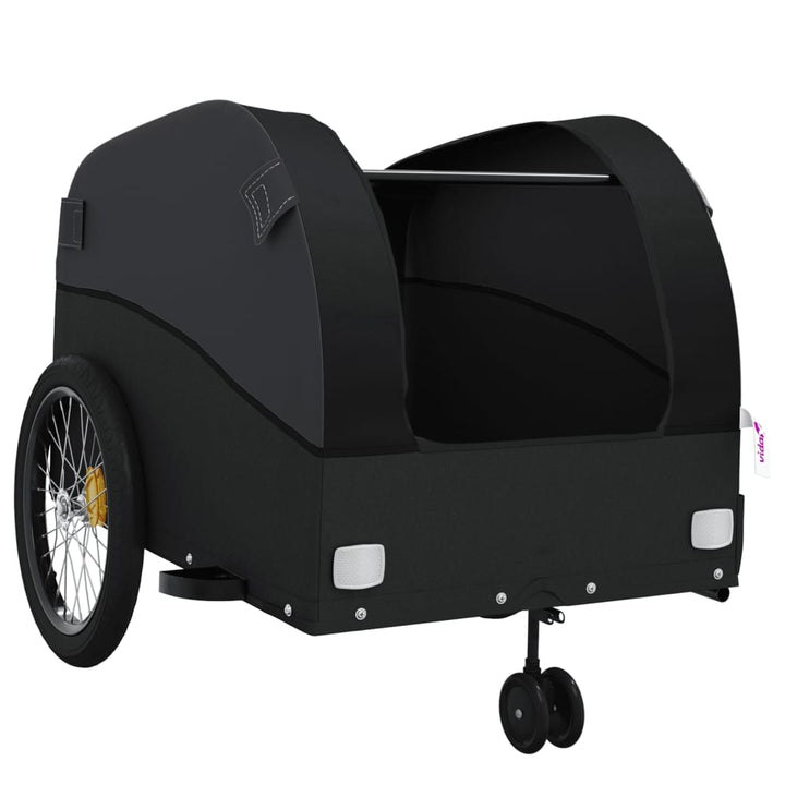 cykelanhænger 45 kg jern sort