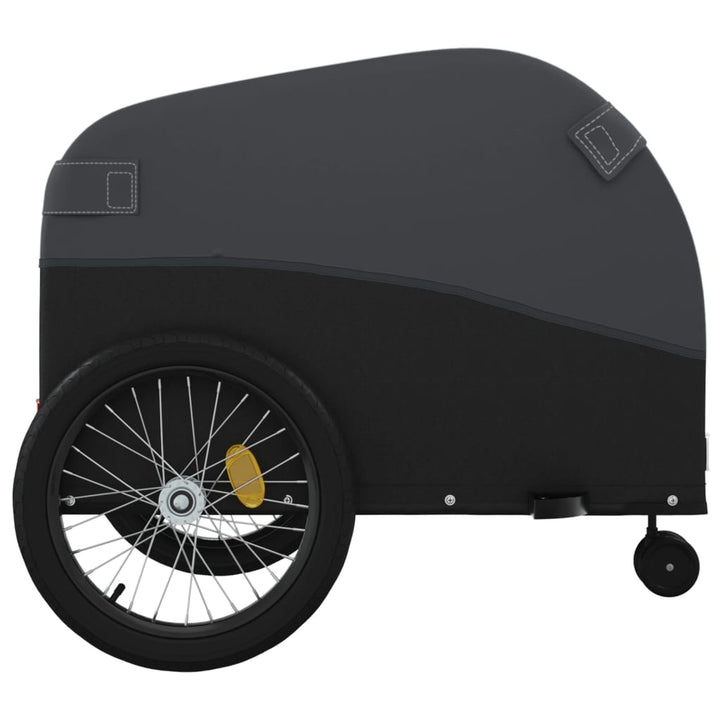 cykelanhænger 45 kg jern sort