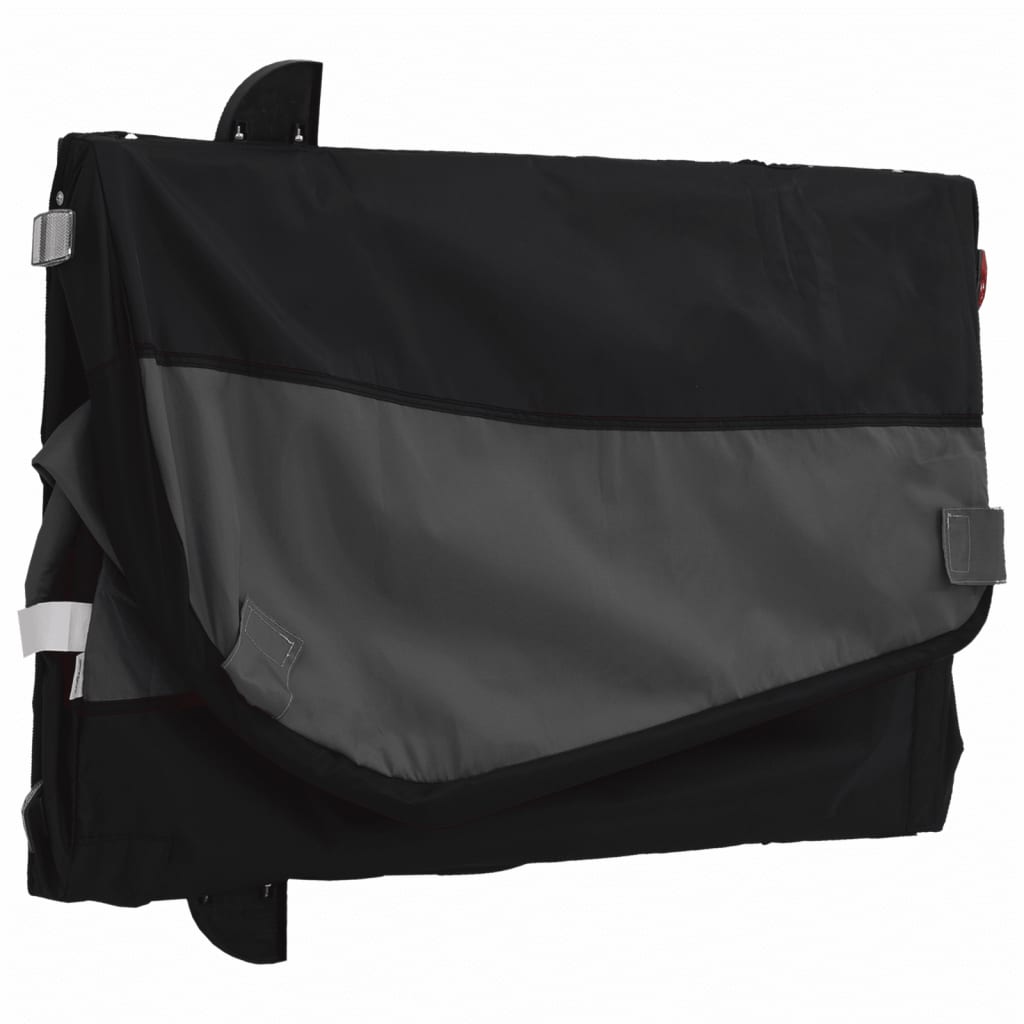 cykelanhænger 45 kg jern sort
