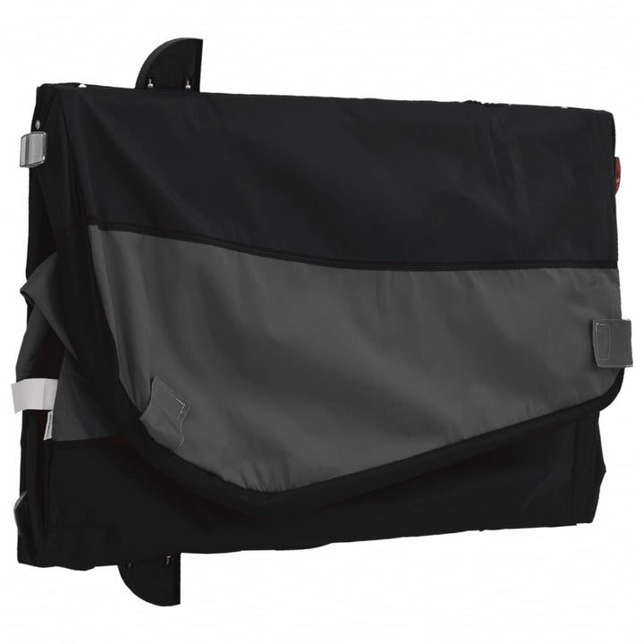 cykelanhænger 45 kg jern sort