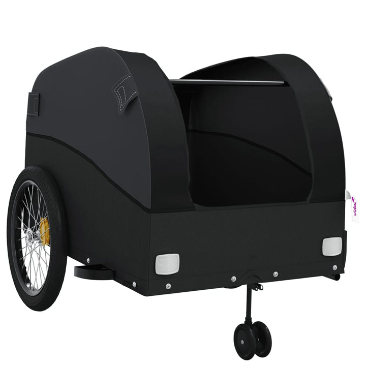 cykelanhænger 45 kg jern sort