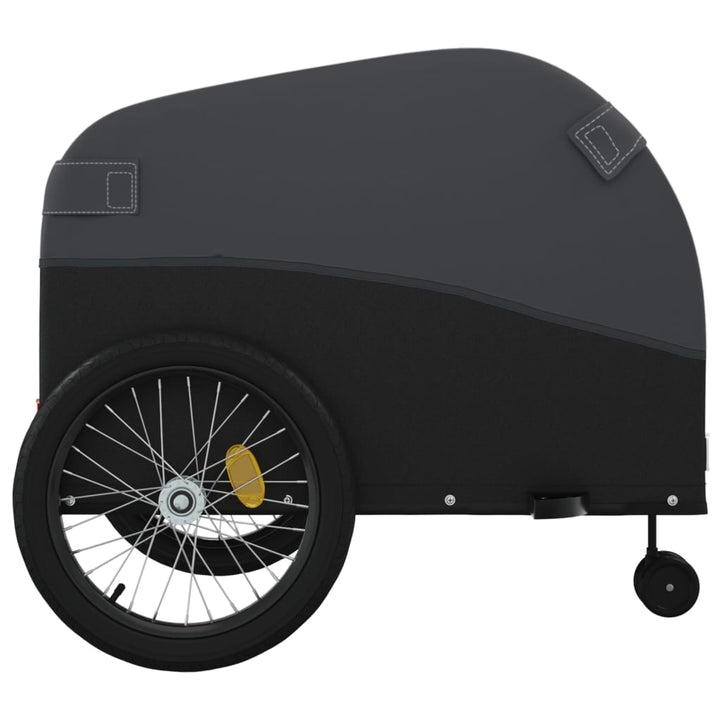 cykelanhænger 45 kg jern sort