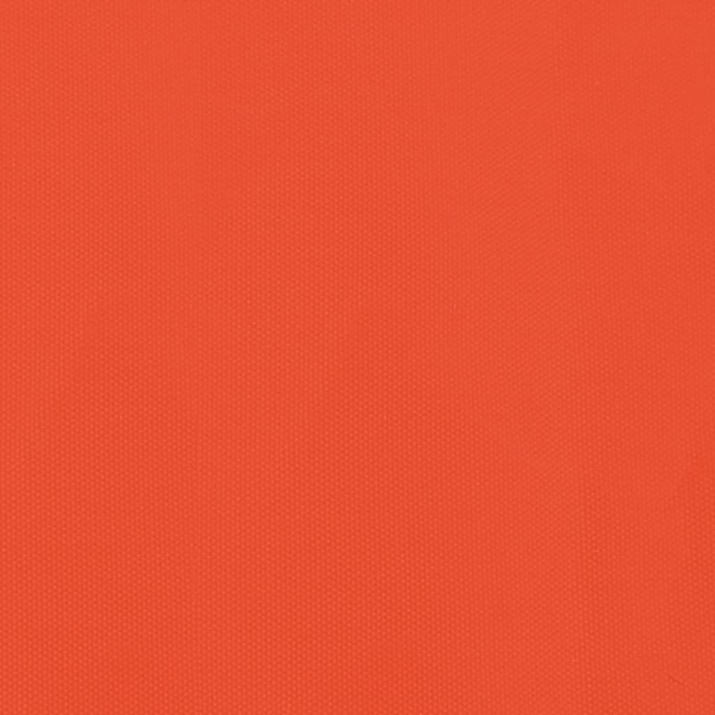 cykelanhænger oxfordstof og jern orange og sort