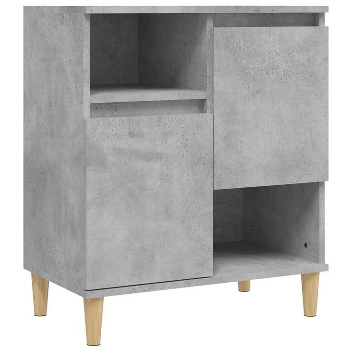 skænke 3 stk. 60x35x70 cm konstrueret træ betongrå