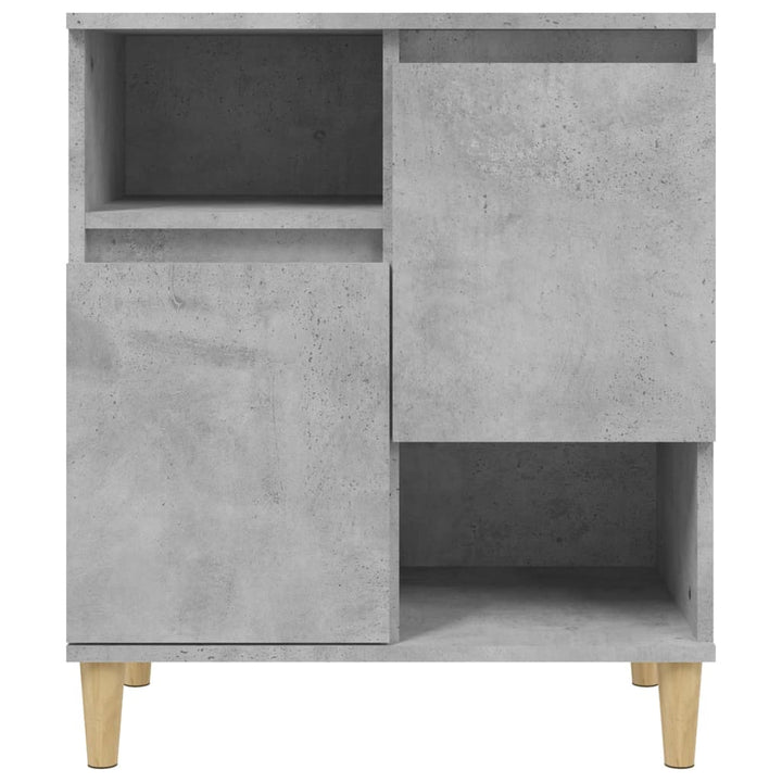 skænke 3 stk. 60x35x70 cm konstrueret træ betongrå