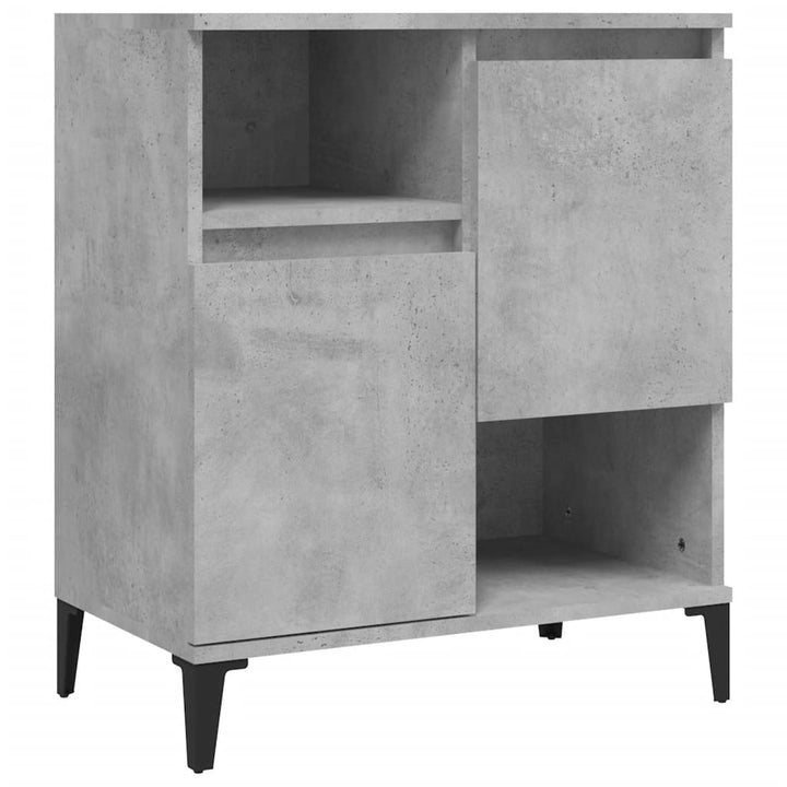 skænke 3 stk. 60x35x70 cm konstrueret træ betongrå