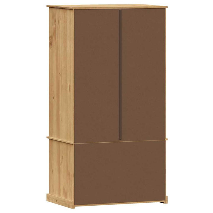 klædeskab VIGO 90x55x170 cm massivt fyrretræ