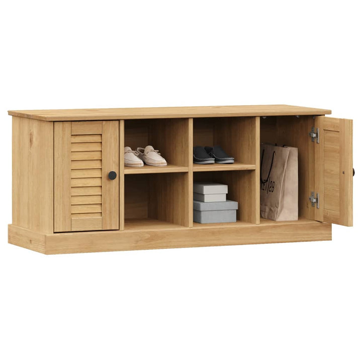 skobænk VIGO 106x35x45 cm massivt fyrretræ