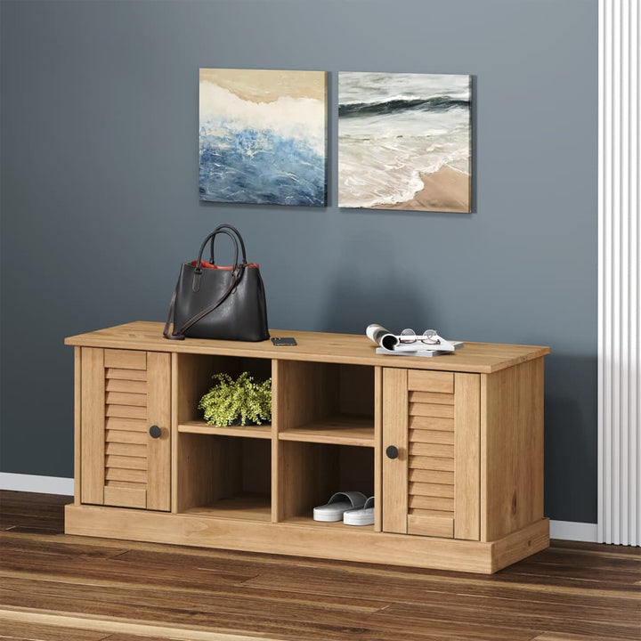 skobænk VIGO 106x35x45 cm massivt fyrretræ