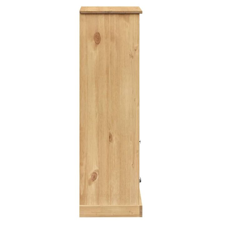 bogreol VIGO 60x35x114,5 cm massivt fyrretræ