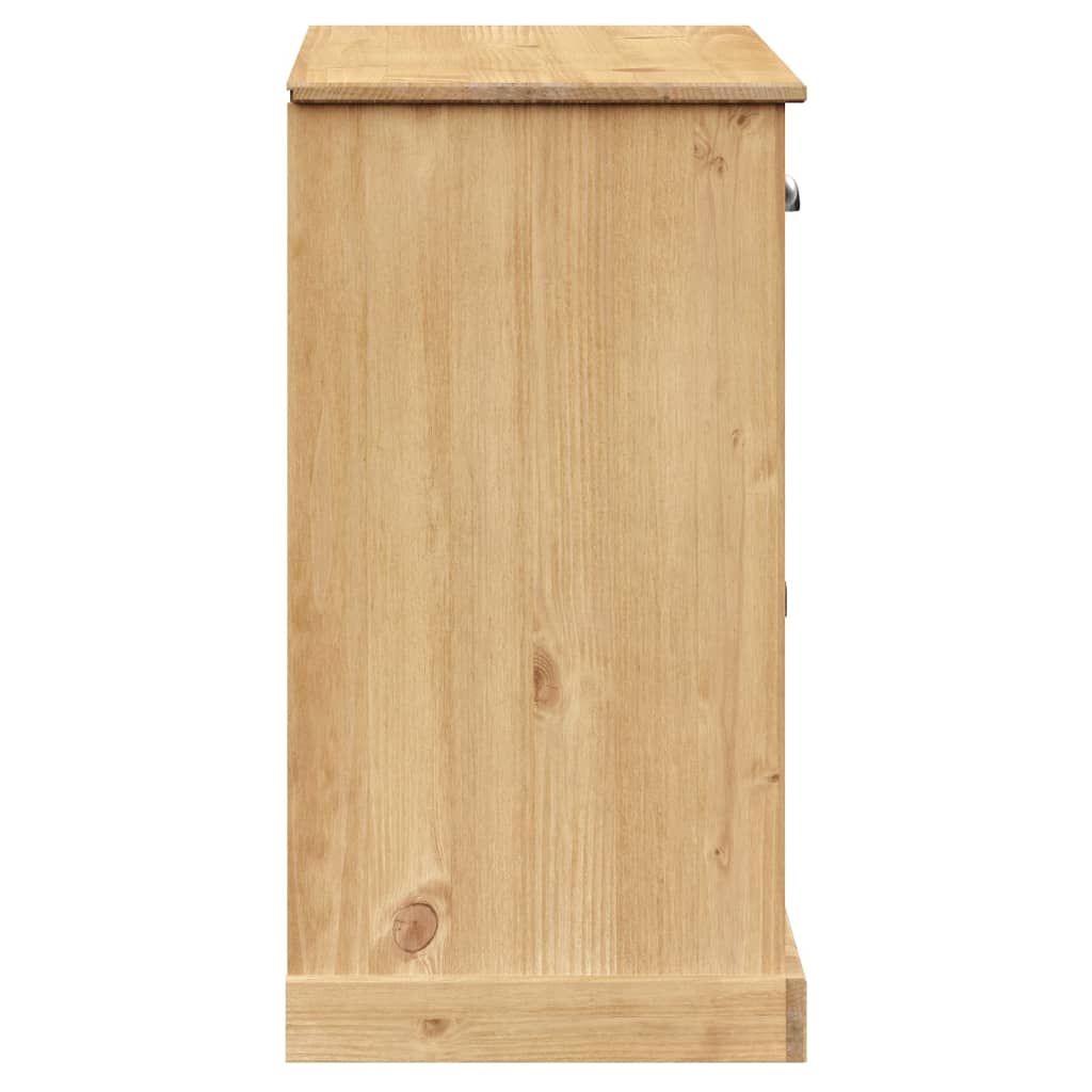 skænk med skuffer VIGO 113x40x75 cm massivt fyrretræ