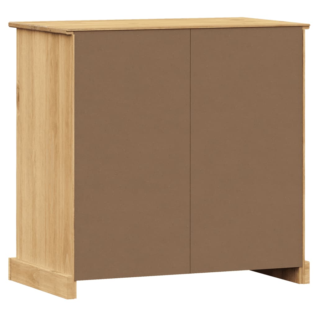 skænk med skuffer VIGO 78x40x75 cm massivt fyrretræ