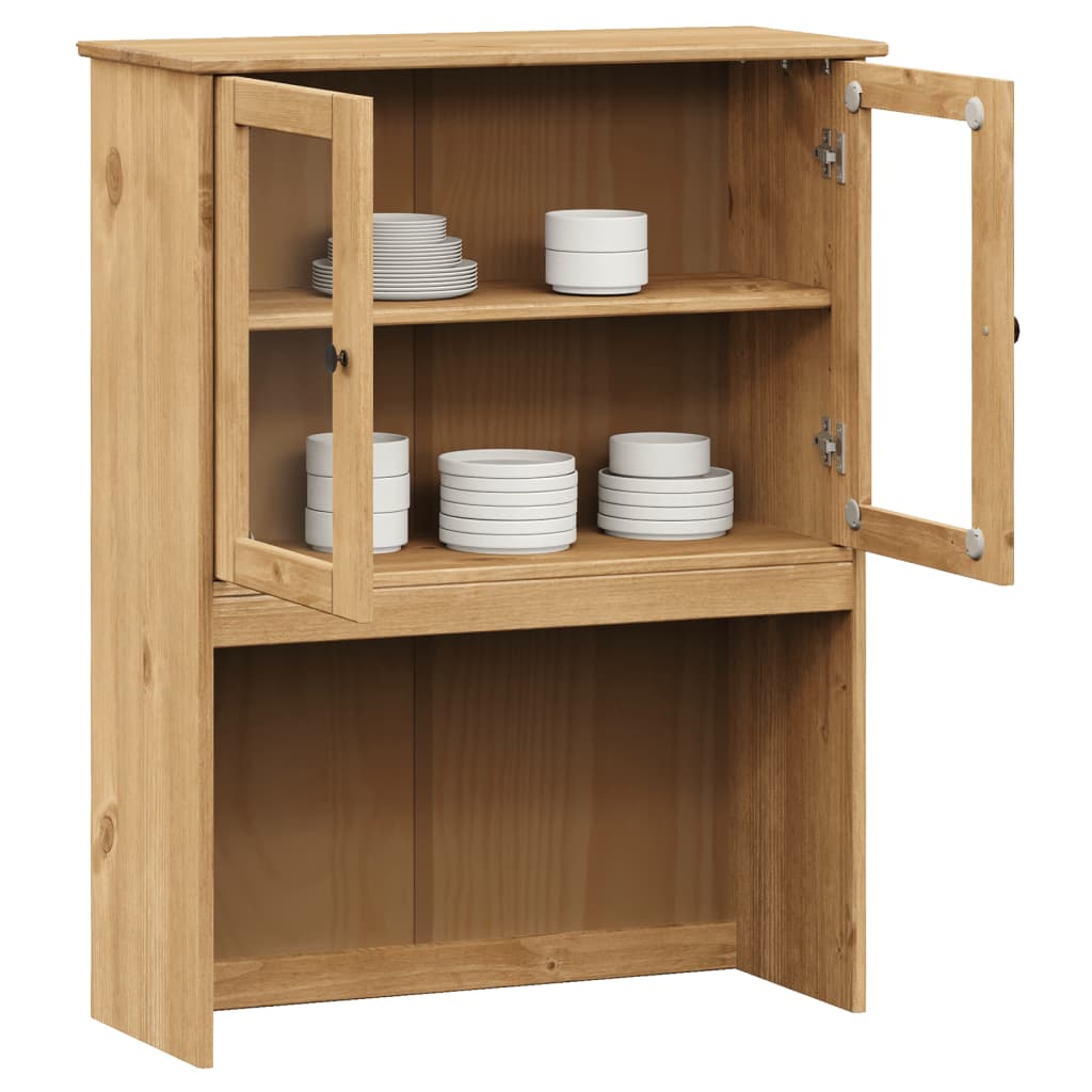 skabstop til skænk VIGO 78x30x100 cm massivt fyrretræ