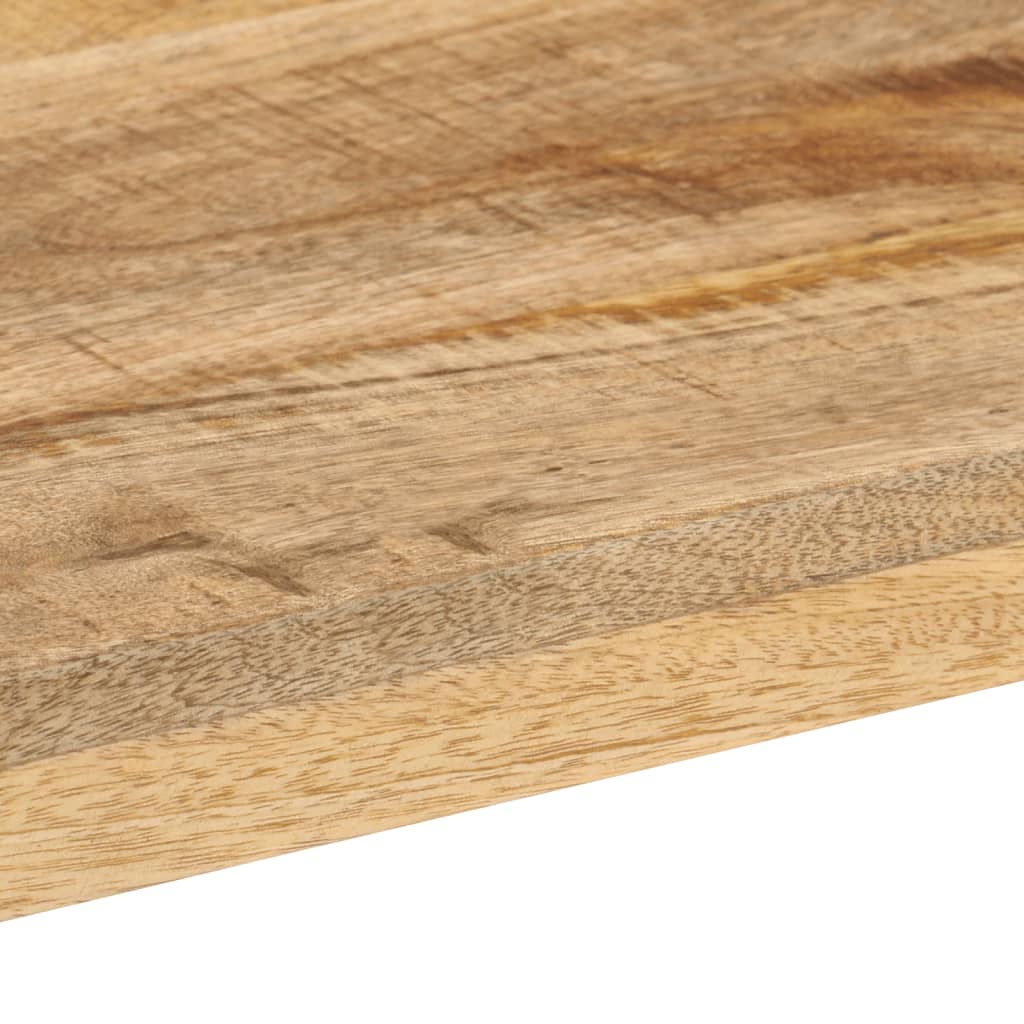 konsolbord 110x35x76 cm massivt ru mangotræ