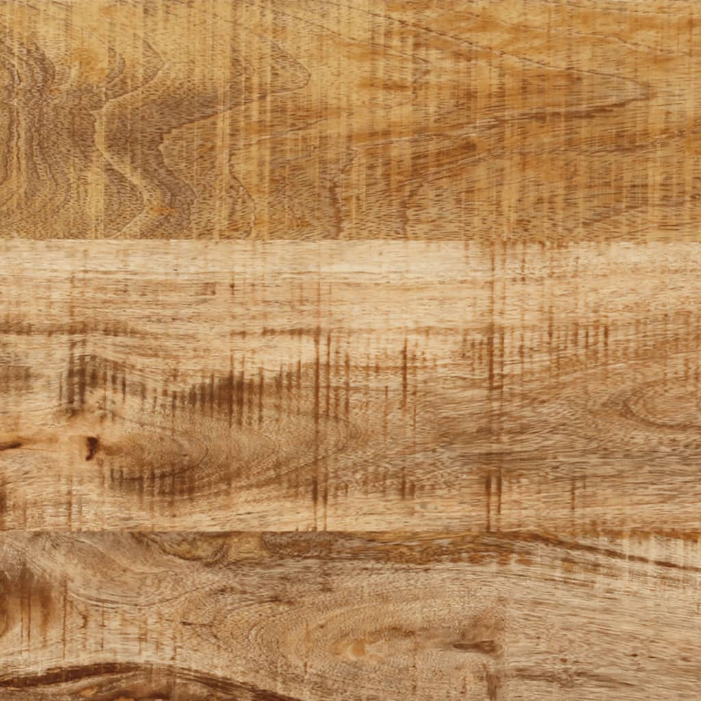 konsolbord 110x35x76 cm massivt ru mangotræ