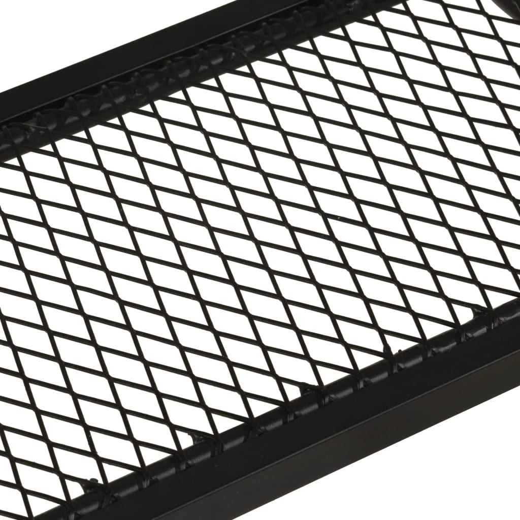 konsolbord 112x36x76 cm massivt mangotræ og jern