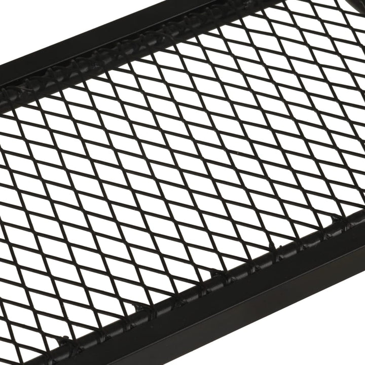 konsolbord 112x36x76 cm massivt mangotræ og jern