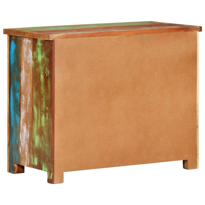 skænk 68x35x55 cm massivt genbrugstræ