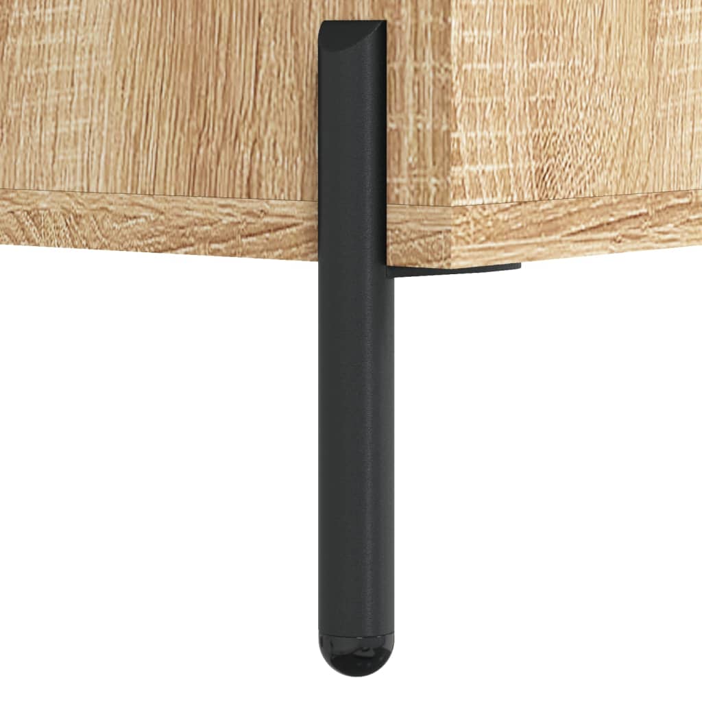 skænk 69,5x34x90 cm konstrueret træ sonoma-eg