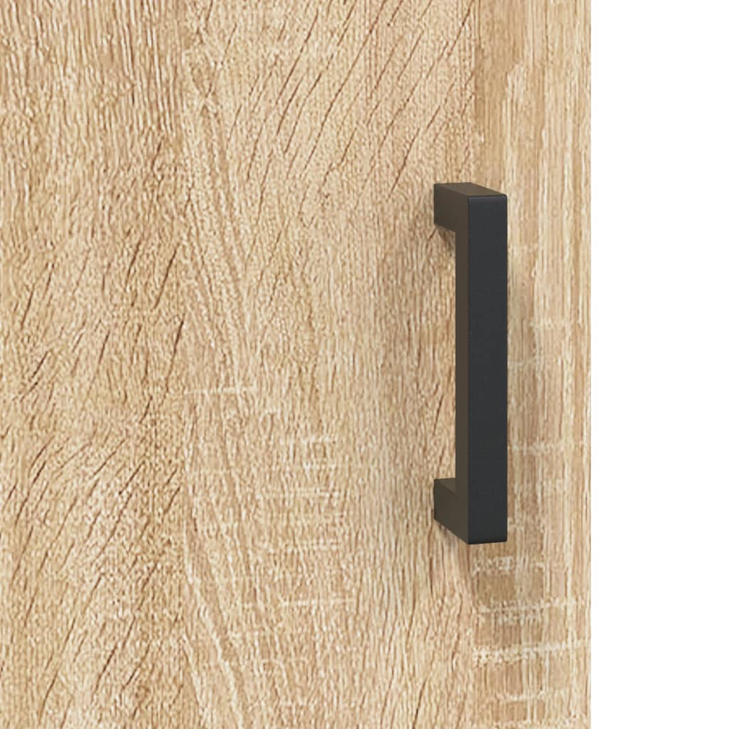 skænk 69,5x34x90 cm konstrueret træ sonoma-eg