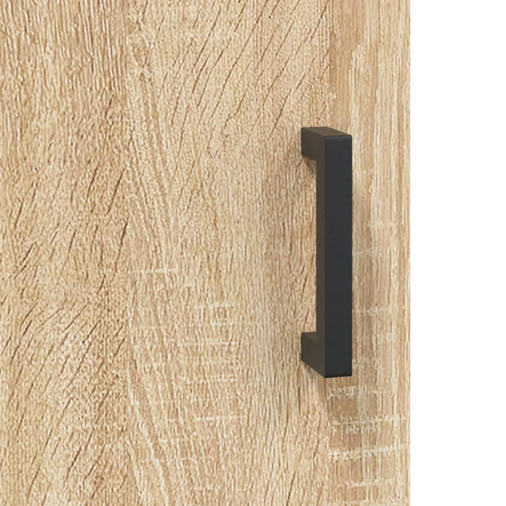 skænk 69,5x34x90 cm konstrueret træ sonoma-eg