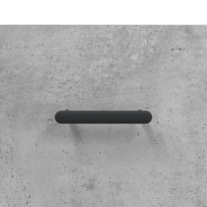 skænk 69,5x34x90 cm konstrueret træ betongrå
