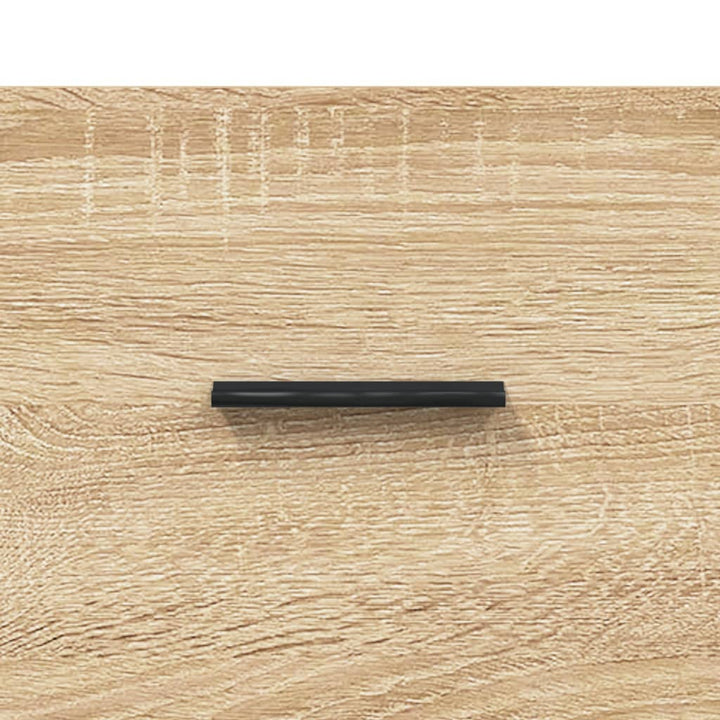 skænk 69,5x34x90 cm konstrueret træ sonoma-eg