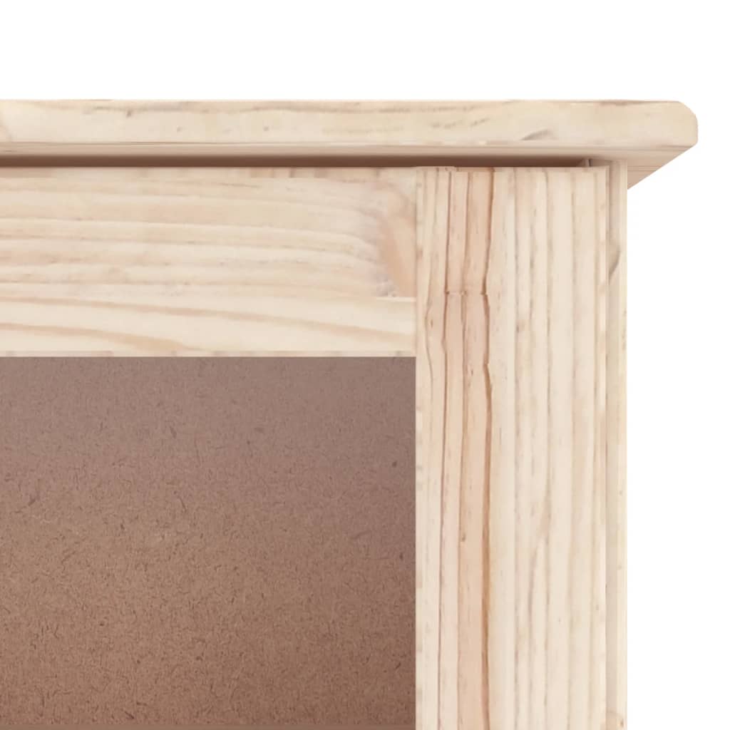 skænk ALTA 77x35x165 cm massivt fyrretræ