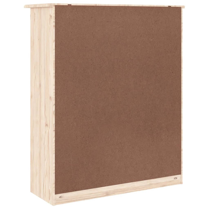 skabstop til skænk ALTA 77x30x92 cm massivt fyrretræ