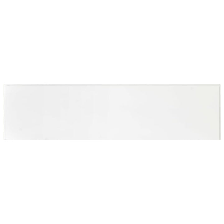 konsolbord 110x30x76 cm konstrueret træ hvid