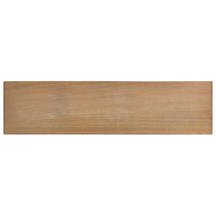 konsolbord 110x30x76 cm konstrueret træ
