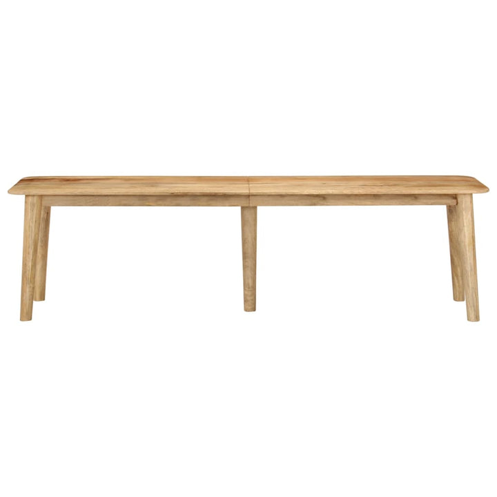 bænk 160x40x45 cm massivt mangotræ