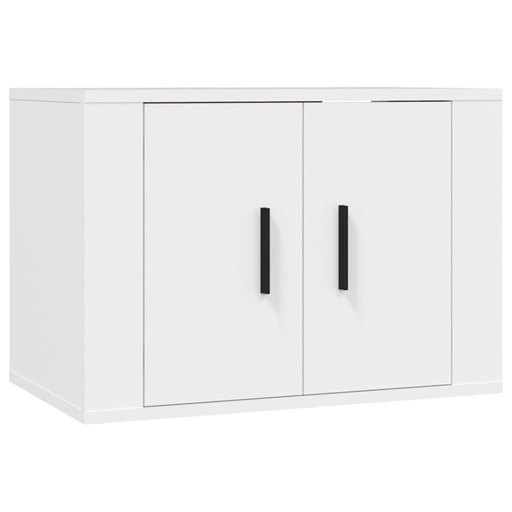 væghængte tv-skabe 3 stk. 57x34,5x40 cm hvid