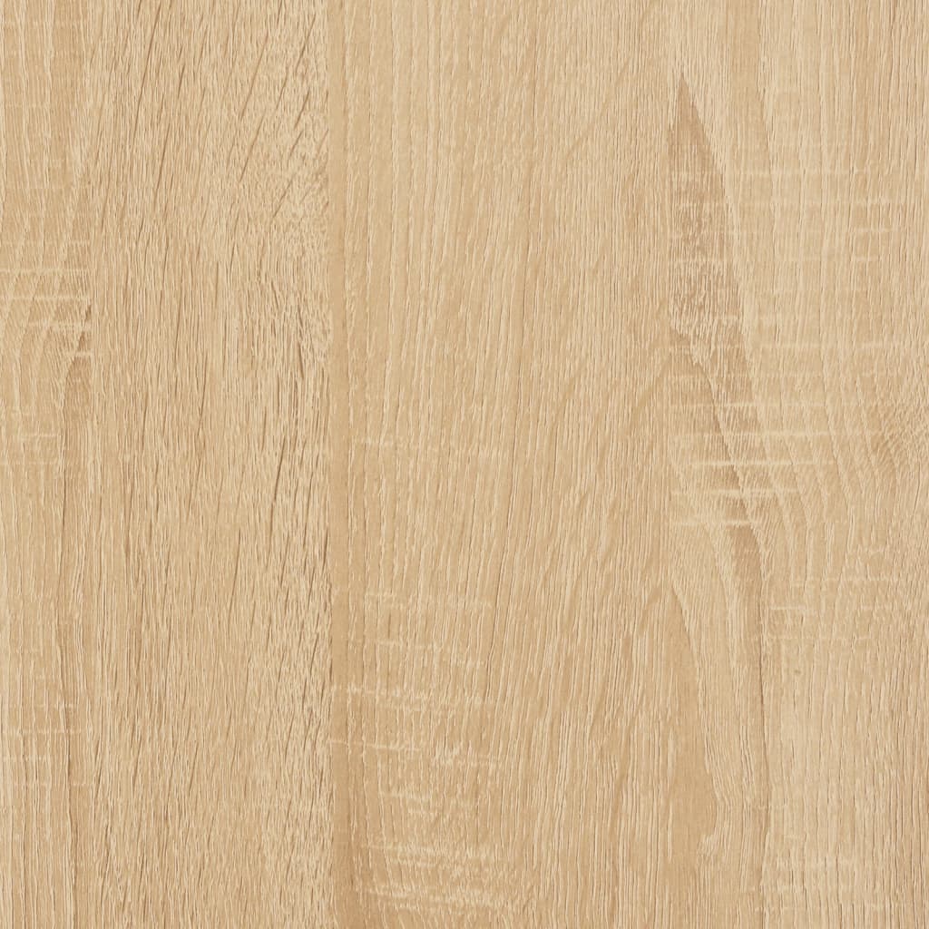 væghængte tv-skabe 2 stk. 80x34,5x40 cm sonoma-eg