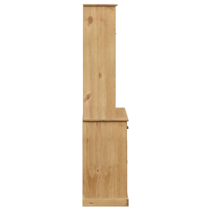 skænk VIGO 78x40x175 cm massivt fyrretræ