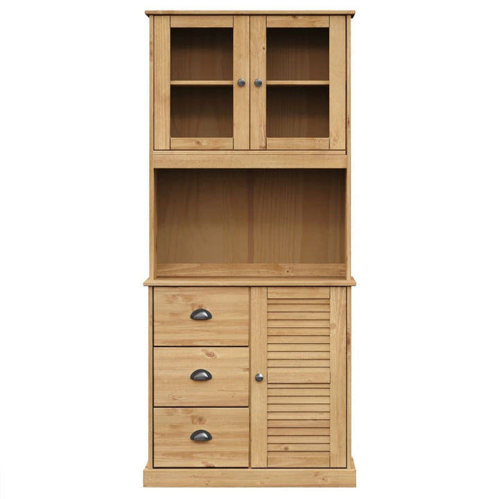 skænk VIGO 78x40x175 cm massivt fyrretræ