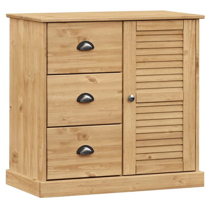skænk VIGO 78x40x175 cm massivt fyrretræ