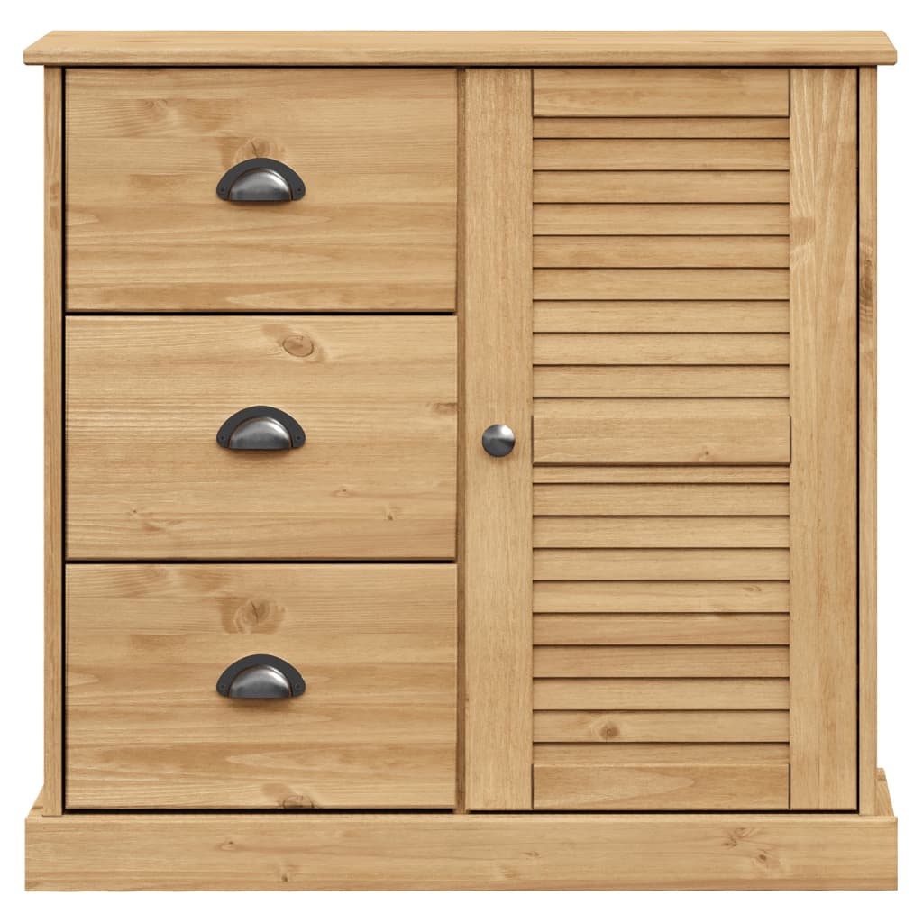 skænk VIGO 78x40x175 cm massivt fyrretræ