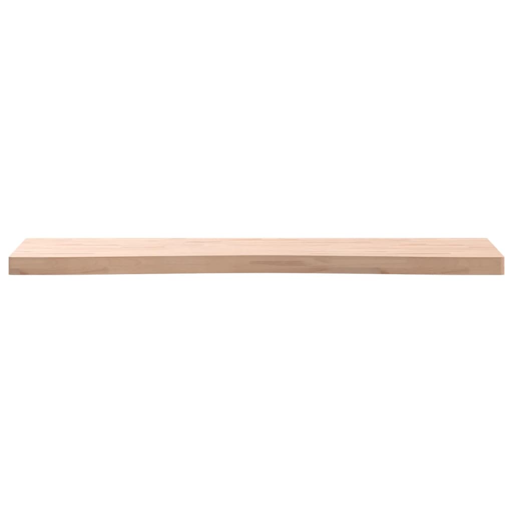 skrivebordsplade 110x(55-60)x4 cm massivt bøgetræ