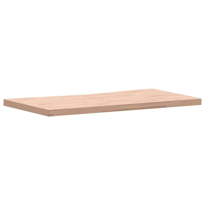 skrivebordsplade 110x(55-60)x4 cm massivt bøgetræ