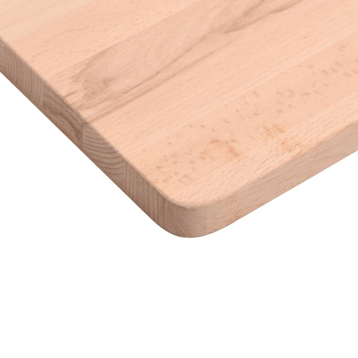skrivebordsplade 110x(55-60)x4 cm massivt bøgetræ